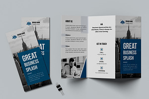 Trifold Brochure Design Layout, a Brochure Template by MightyDesign