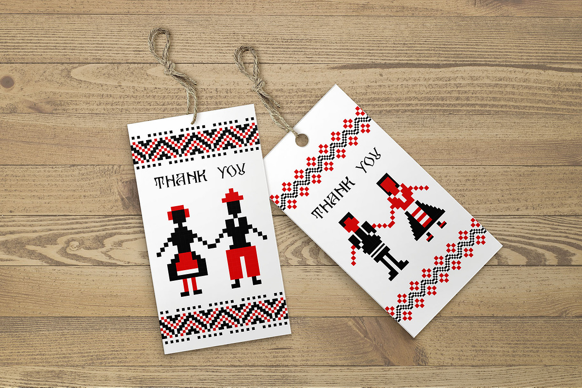 Romanian Folk Pattern Collection, an Object Graphic by Shyeno (Photo 17 of 19)