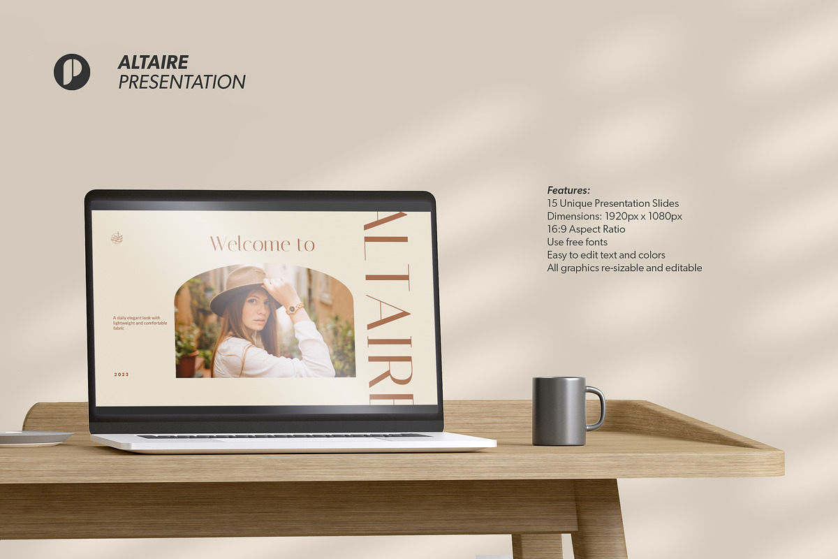 Altaire - Fashion Brand Guideline, a Presentation Template by peterdraw (Photo 2 of 7)