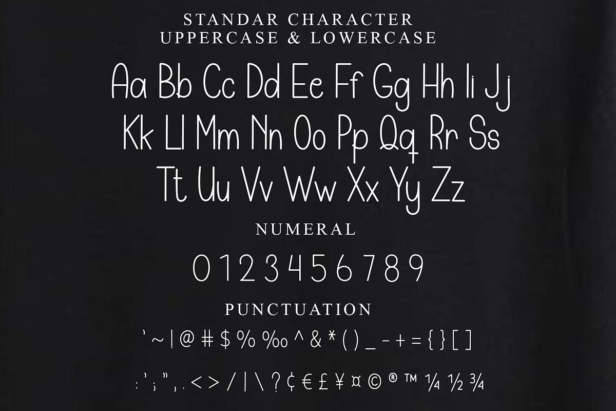 School Alphabet, a Sans Serif Font by InermediaSTUDIO (Photo 7 of 8)
