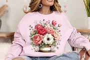 Whimsical Spring Flower Basket, an Illustration by Canvas Craft (Thumbnail 4 of 7)