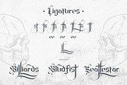 Ghelisyah Typeface, a Blackletter Font by alit design (Thumbnail 7 of 15)