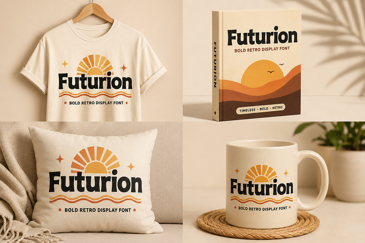 Futurion, a Slab Serif Font by Wow Magic (Photo 2 of 5)