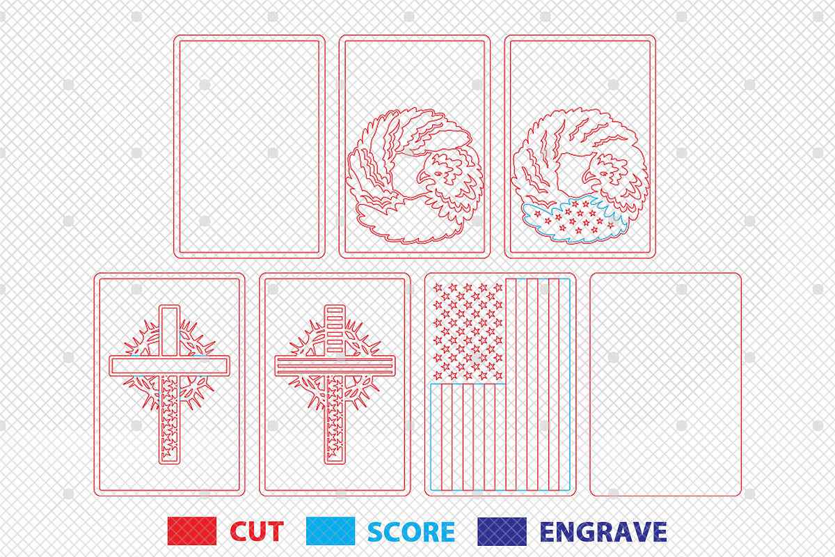 Independence Day Svg, a Pattern Graphic by Lasercutiny (Photo 2 of 2)