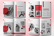 Fashion Magazine Template, a Magazine Template by graphypix (Thumbnail 7 of 9)