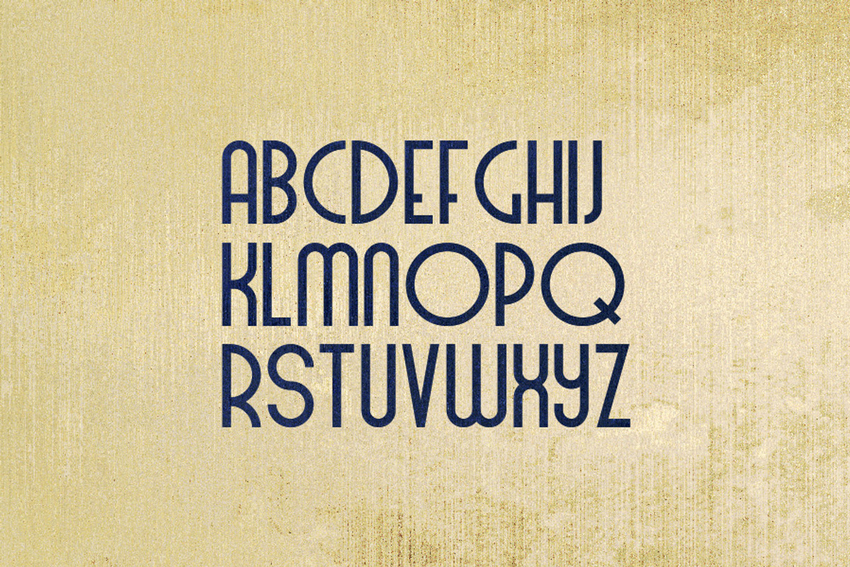 Ironclad Typeface preview 2