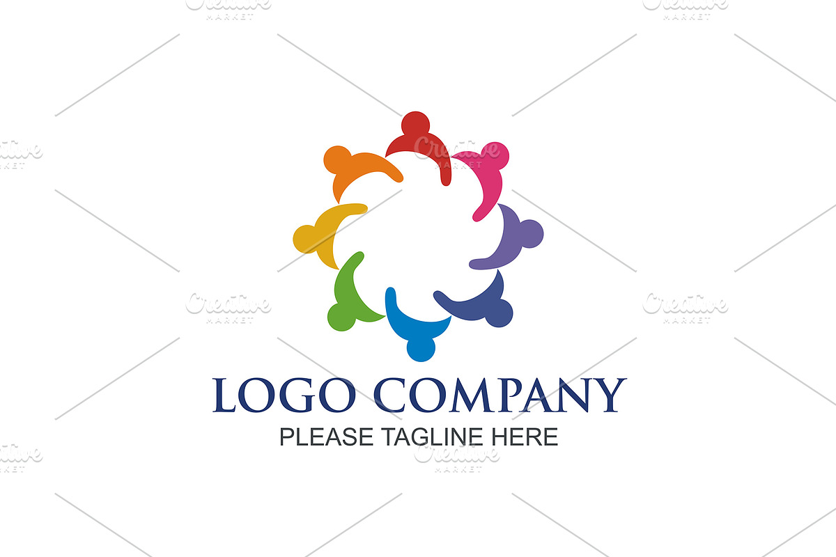 20 Logo Teamwork Templates Bundle, a Branding & Logo Template by Friendesigns (Photo 11 of 21)