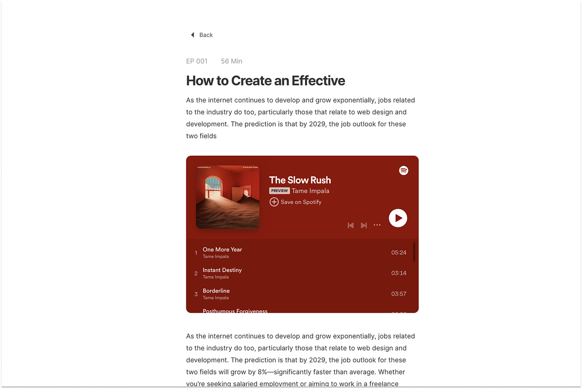 Podcast Framer Template, a Landing Page Template by akinyemiolabode (Photo 4 of 4)