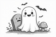 Spooky Halloween Clipart Bundle, an Illustration by yasushie (Thumbnail 22 of 26)
