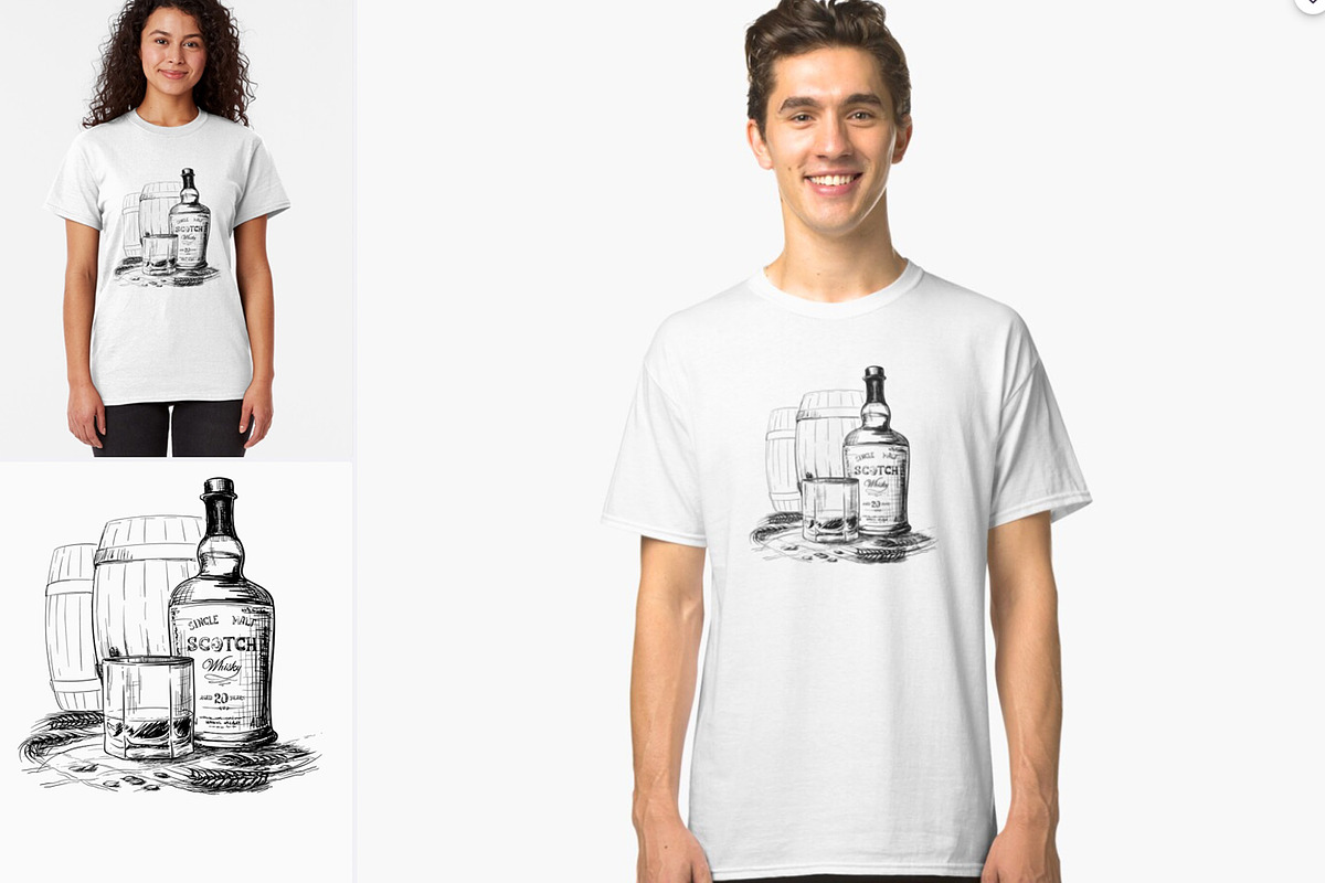 Whiskey Stuff, a Food Illustration by AntonPix Studio (Photo 6 of 9)