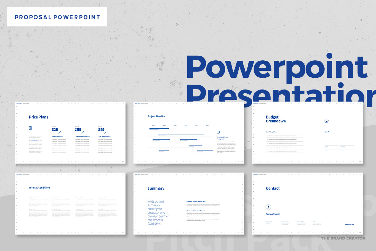 Project Proposal Powerpoint Template, a Presentation Template by Egotype (Photo 5 of 24)