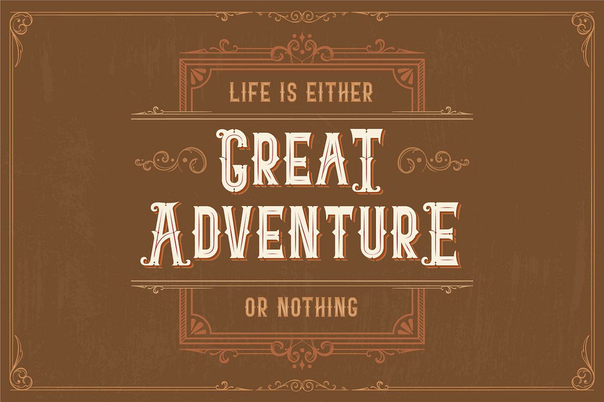 Blacktail, a Script Font by Vintage Division (Photo 8 of 16)