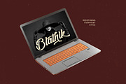 Blathie Bold Calligraphy Font, a Script Font by stylishtype.co (Thumbnail 3 of 19)