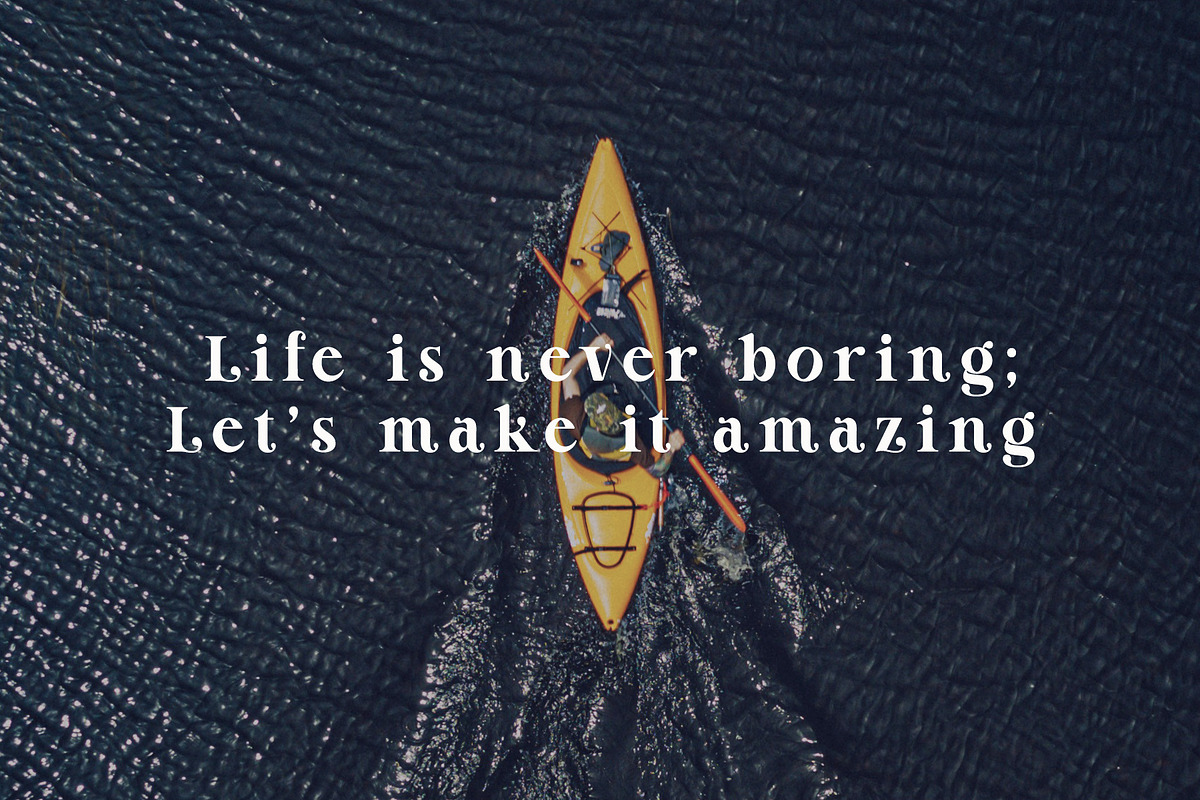 Awake Lonely - Swirl Serif Font, a Serif Font by Airotype (Photo 4 of 14)