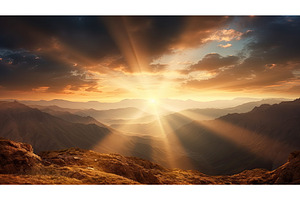 rays inspirational light ai, a Background Photo by pikepicture