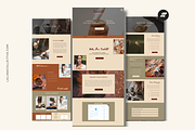 Wellness Coach Showit Template, a Templates & Theme by La Luna Collective Design (Thumbnail 1 of 4)