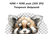 Whimsical Baby Animal Watercolor png, an Illustration by one-touch (Thumbnail 16 of 18)