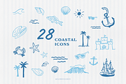 Hand-Drawn Beach Illustration Pack, a Seasonal Illustration by CLew Design Co (Thumbnail 10 of 10)