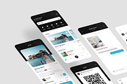 Sky - Travel App UI Kit, an UI Kit Template by iDoodle Studio (Thumbnail 4 of 4)