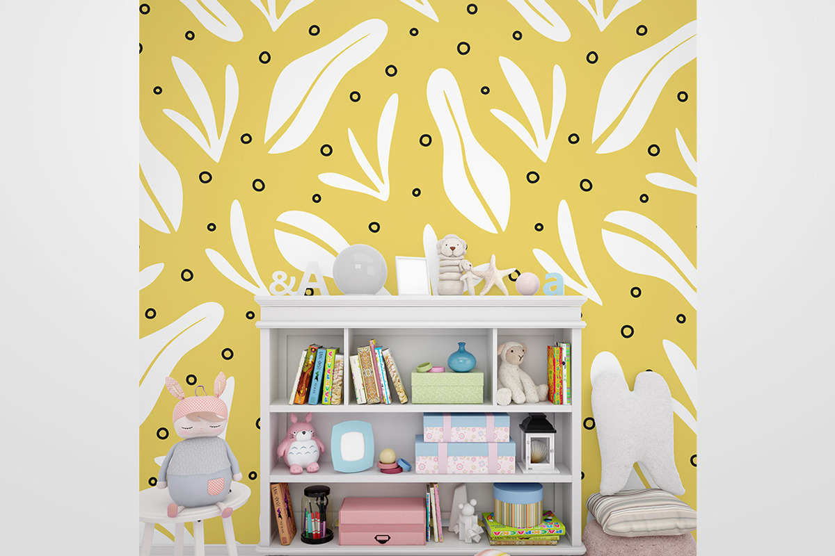 Abstract Plants Seamless Patterns, a Pattern Graphic by Kotulska (Photo 5 of 9)