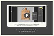 Kraft Takeaway Bag mockup, a Packaging Mockup by mockstar (Thumbnail 6 of 7)
