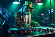 Animal DJs. 30 images, an Animal Illustration by Handmadefont (Thumbnail 2 of 10)