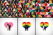 People. Flat vector set, a Healthcare Illustration by maximmmmum (Thumbnail 5 of 7)
