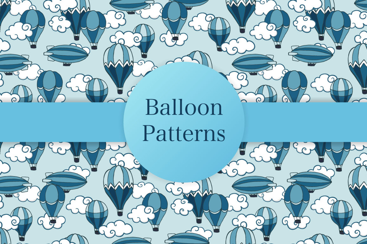 Balloons, a Pattern Graphic by merion_merion (Photo 1 of 3)