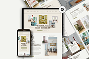 Interior Designer Website Showit, a Squarespace Template by Warmsoulgallery (Thumbnail 1 of 16)