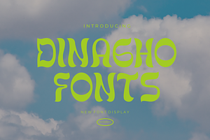 Dinagho Display Font