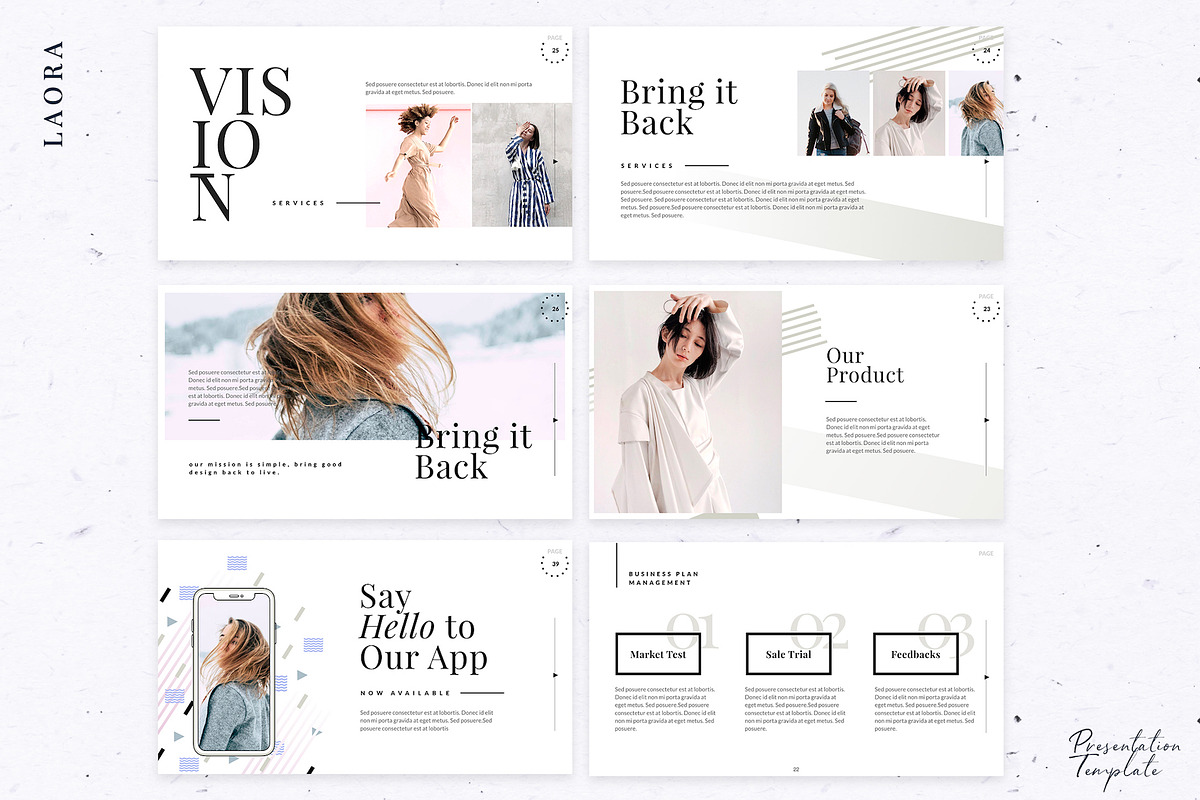 Laorah - Keynote Template, a Presentation Template by Slidehack (Photo 4 of 7)