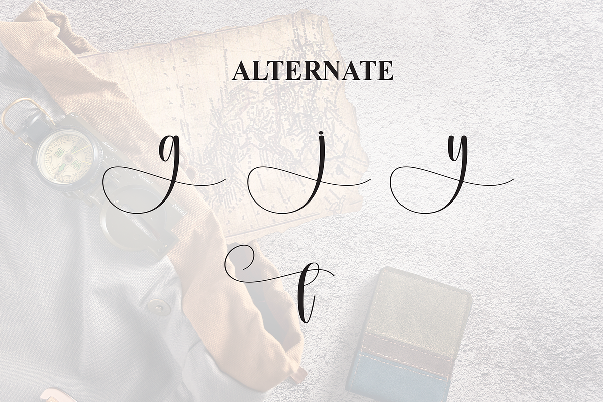 Navigate | Script Font, a Handwritten Font by Scratchones (Photo 8 of 9)