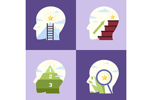 Personal needs. Mindset self, an Education Illustration by Stock-Smart-Start