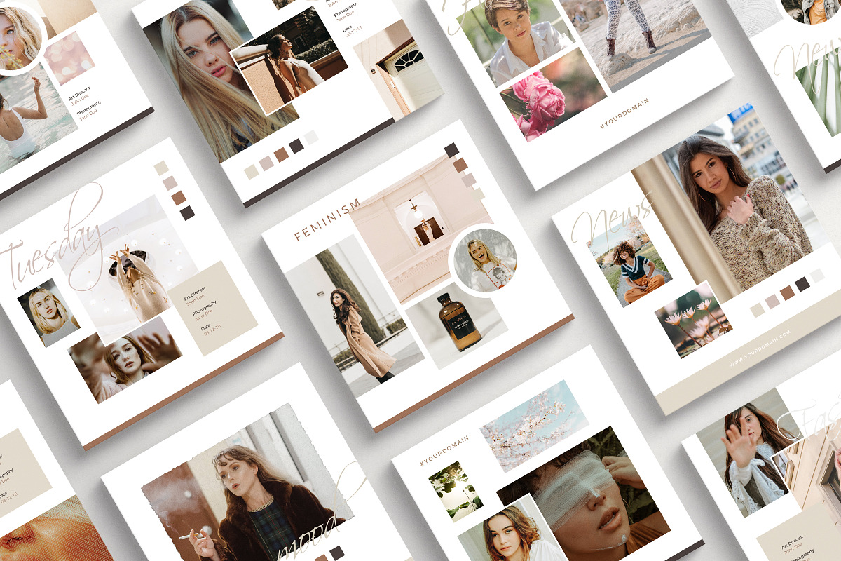 Social Media Bundle, a Social Media Template by Ruben Stom (Photo 4 of 54)