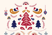 Scandinavian Christmas collection, an Animal Illustration by MoleskoStudio (Thumbnail 10 of 17)