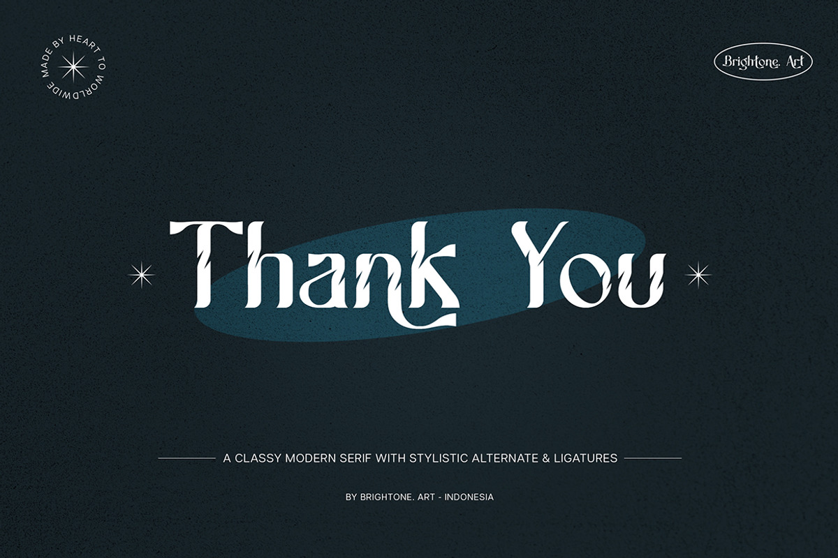 Electroblitz - Modern Serif, a Serif Font by Brightone (Photo 9 of 9)