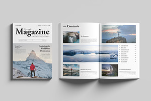Travel Magazine Template
