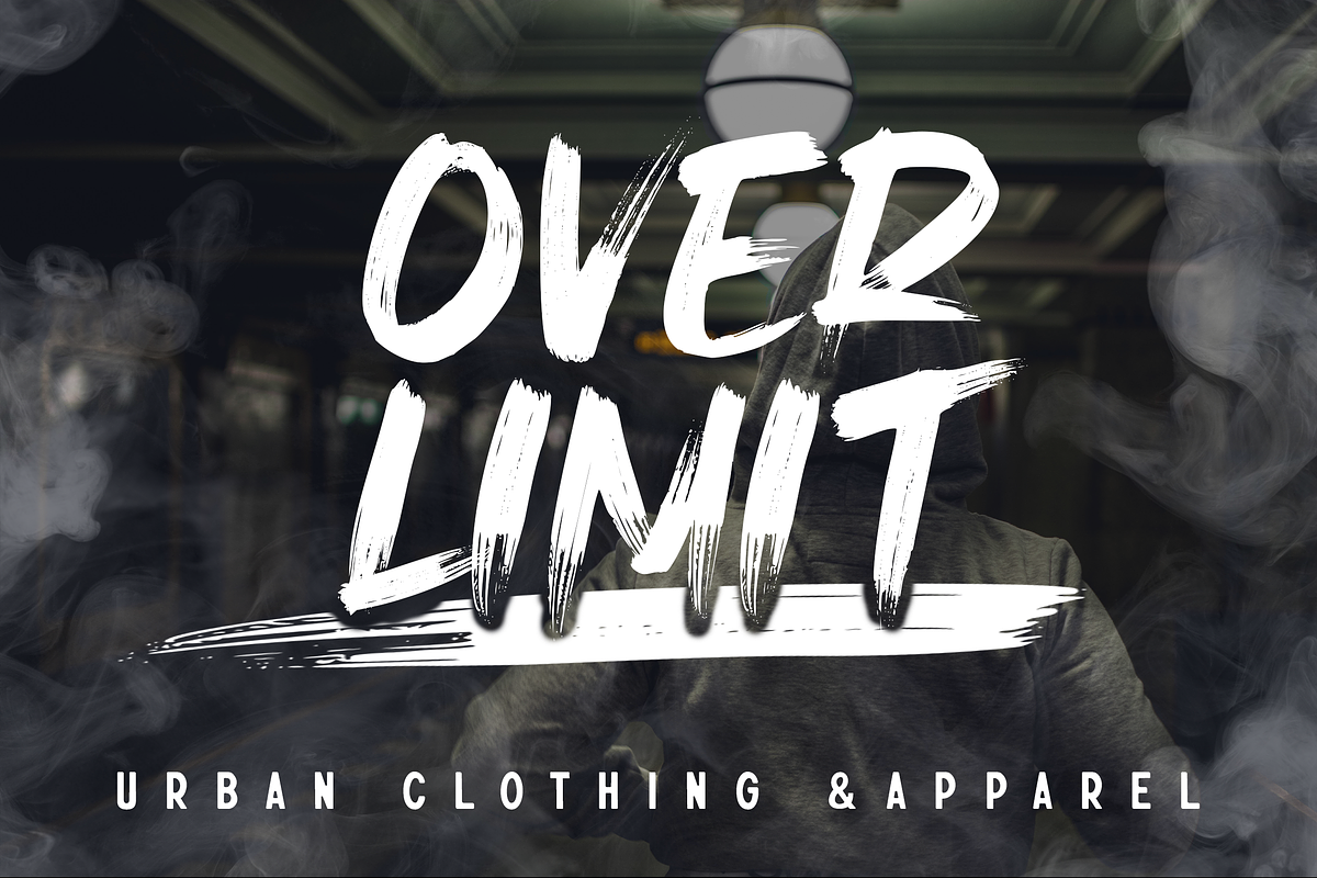 Spikers | SVG Realistic Brush Font, a Font by Tigadestd Type (Photo 2 of 7)