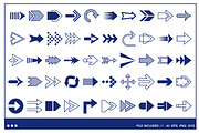 Arrow Icon Vector Pack, an Icon by Tekuni (Thumbnail 7 of 14)