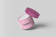 Cosmetic Jar Mockup, a Packaging Mockup by hokagata (Thumbnail 3 of 5)