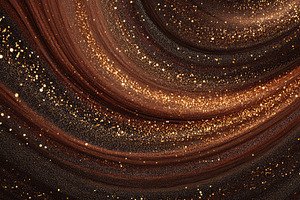 Swirling patterns with gold, a Photo by Pavel_design