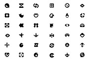 Abstract Symbols & Marks Collection, a Graphic by Graphicsfuel (Thumbnail 3 of 14)