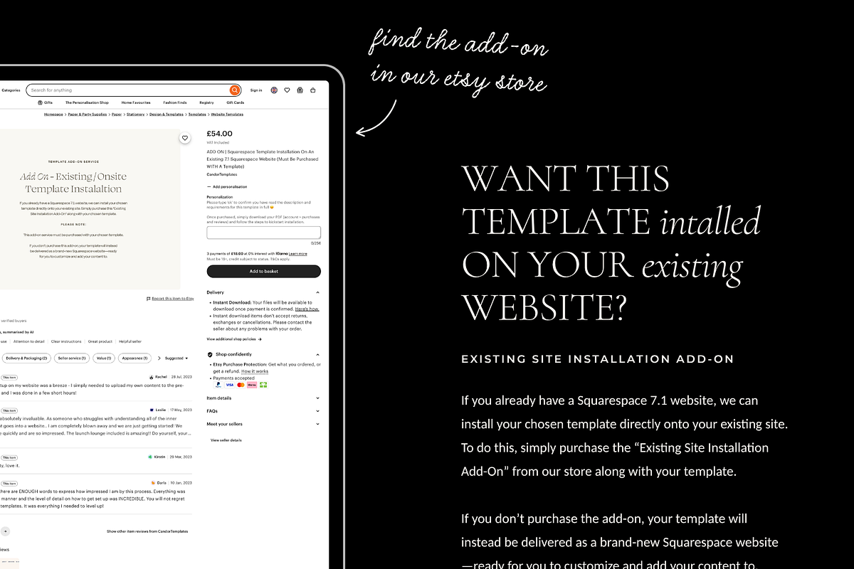 Squarespace Template For Counsellors, a Squarespace Template by Candor Templates (Photo 18 of 19)