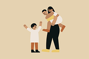 Family Diversity Illustration, a Person Illustration by Jump Studio (Thumbnail 9 of 10)