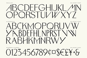 Wilmont - Elegant Ligature Font