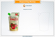 Corner Spout Doypack Bag Mockup, a Cups & Container Mockup by Plus Media (Thumbnail 5 of 5)
