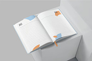 6 Notebook Mockups, a Product Mockup by megostudi0 (Thumbnail 3 of 8)