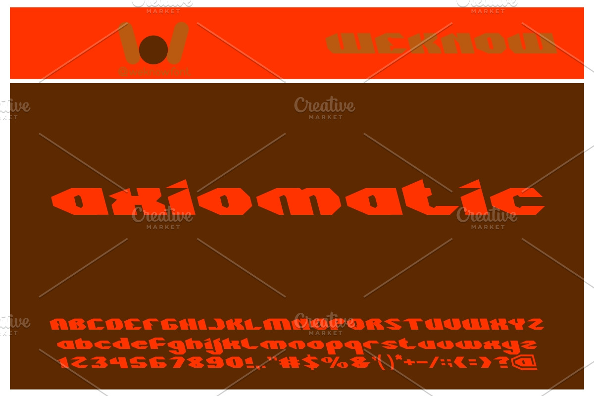 quantum font, a Font by weknow (Photo 2 of 5)