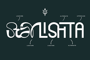 Staylishta Typeface