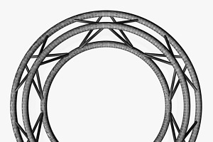 Circle Triangular Truss 150cm